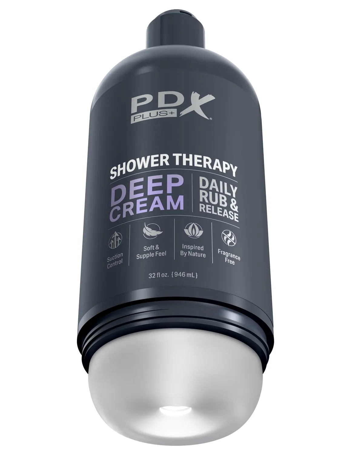 Pipedream PDX Plus Shower Therapy stroker shampoo fles