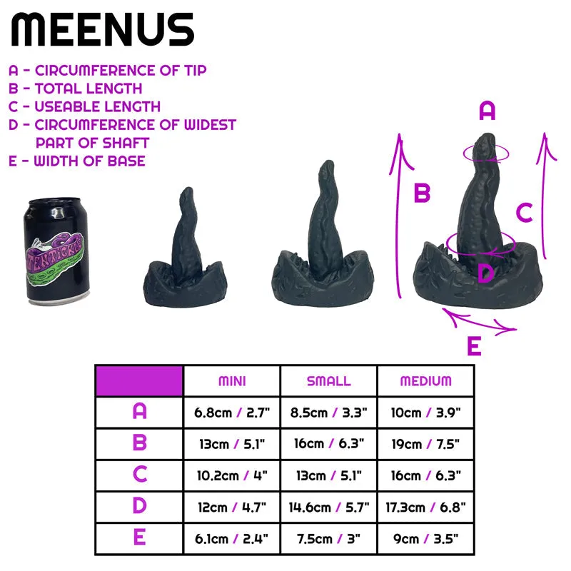 Tentickle Meenus Sandworm Classic dildo small medium