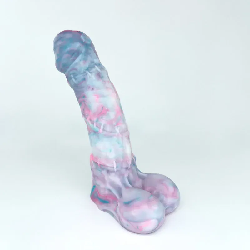 Tentickle Frankie Trans Pride dildo small soft glow in the dark