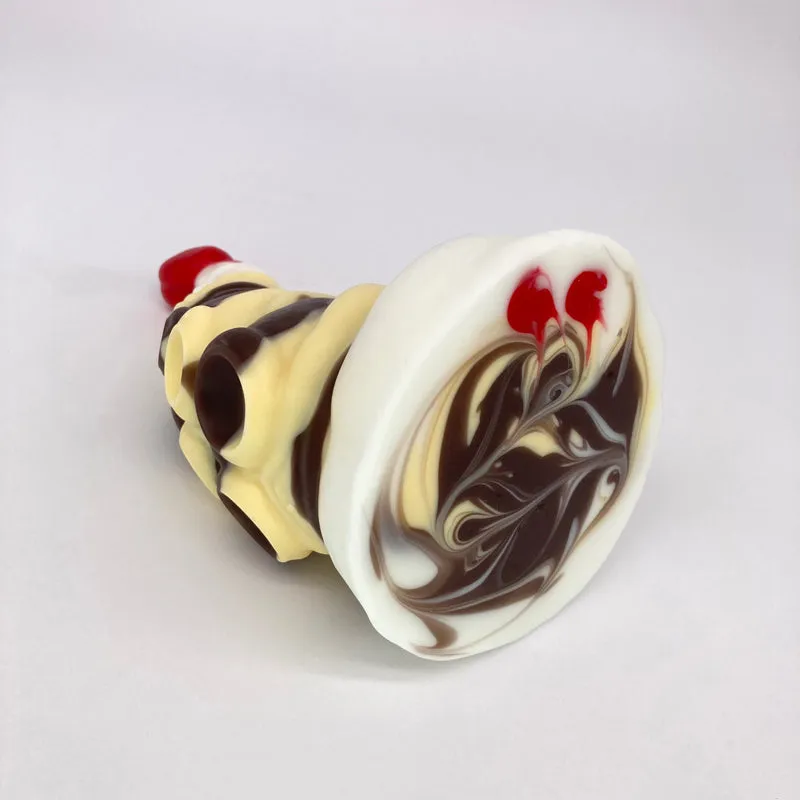 Tentickle Tenton Fudge Sundae dildo small soft siliconen