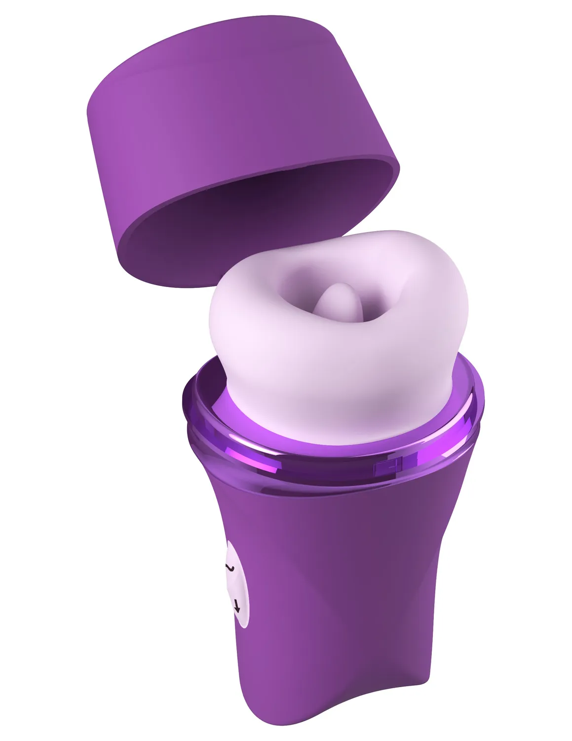 Pipedream Lush Kiss Plush luchtdruk vibrator met tong