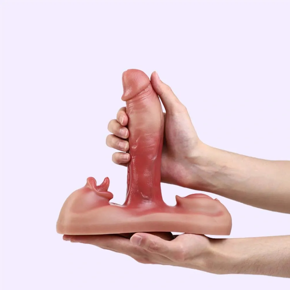 Beisar Dynamo oprijdildo rosy beige met zuignap
