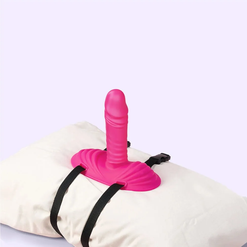 Beisar Pinhead 4 oprijvibrator roze 9 standen met app