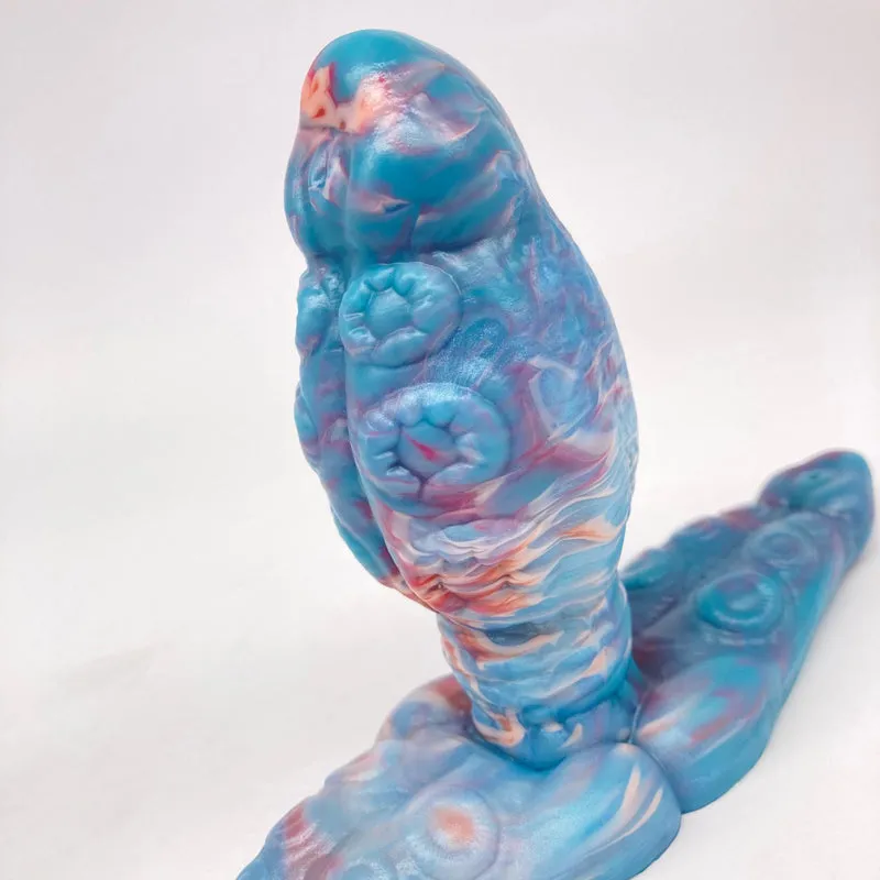 Tentickle Skwee vagina plug large Winter Flame medium