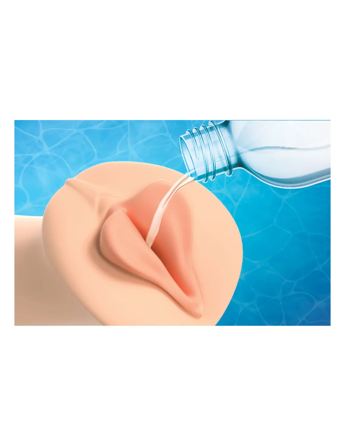 Pipedream Wet Pussies Super Luscious Lips XXL stroker zelfglijdend