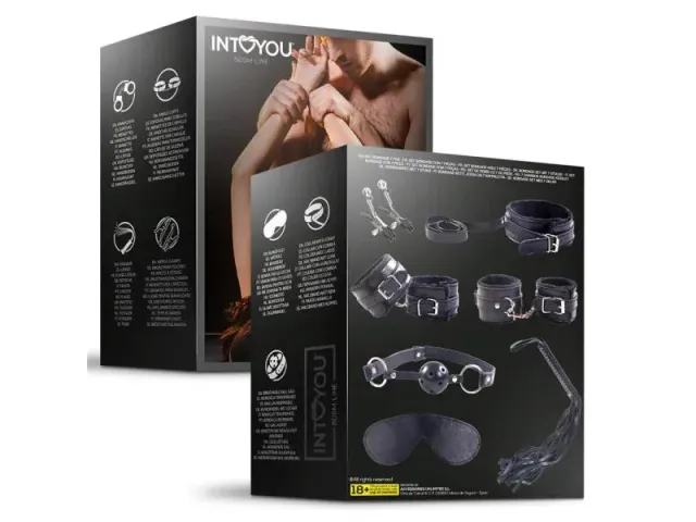 Intoyou BDSM Line bondageset fluffy 7-delig