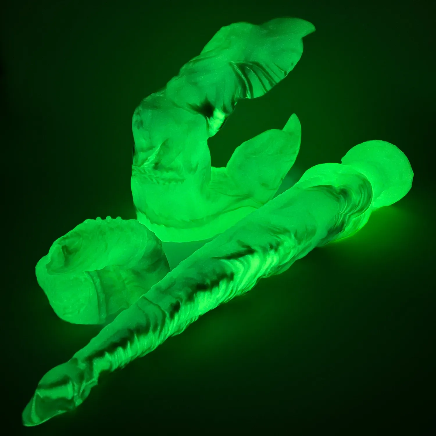 Tentickle Wölfing Mojito dildo Monstrous superzacht glow in the dark