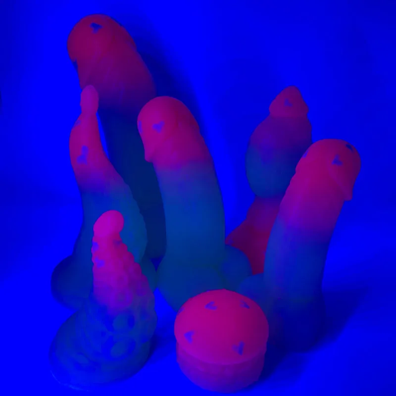 Tentickle Tenton Be My Fungi dildo mini zacht glow