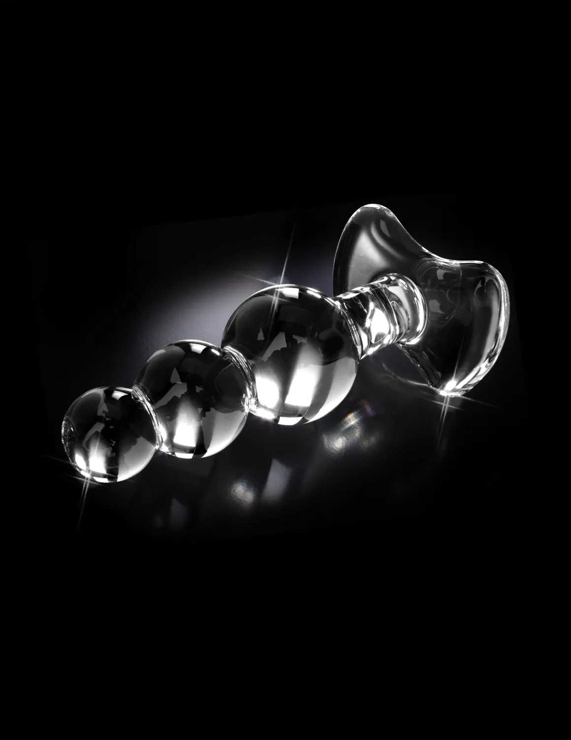 Pipedream Icicles No. 47 glazen buttplug transparant