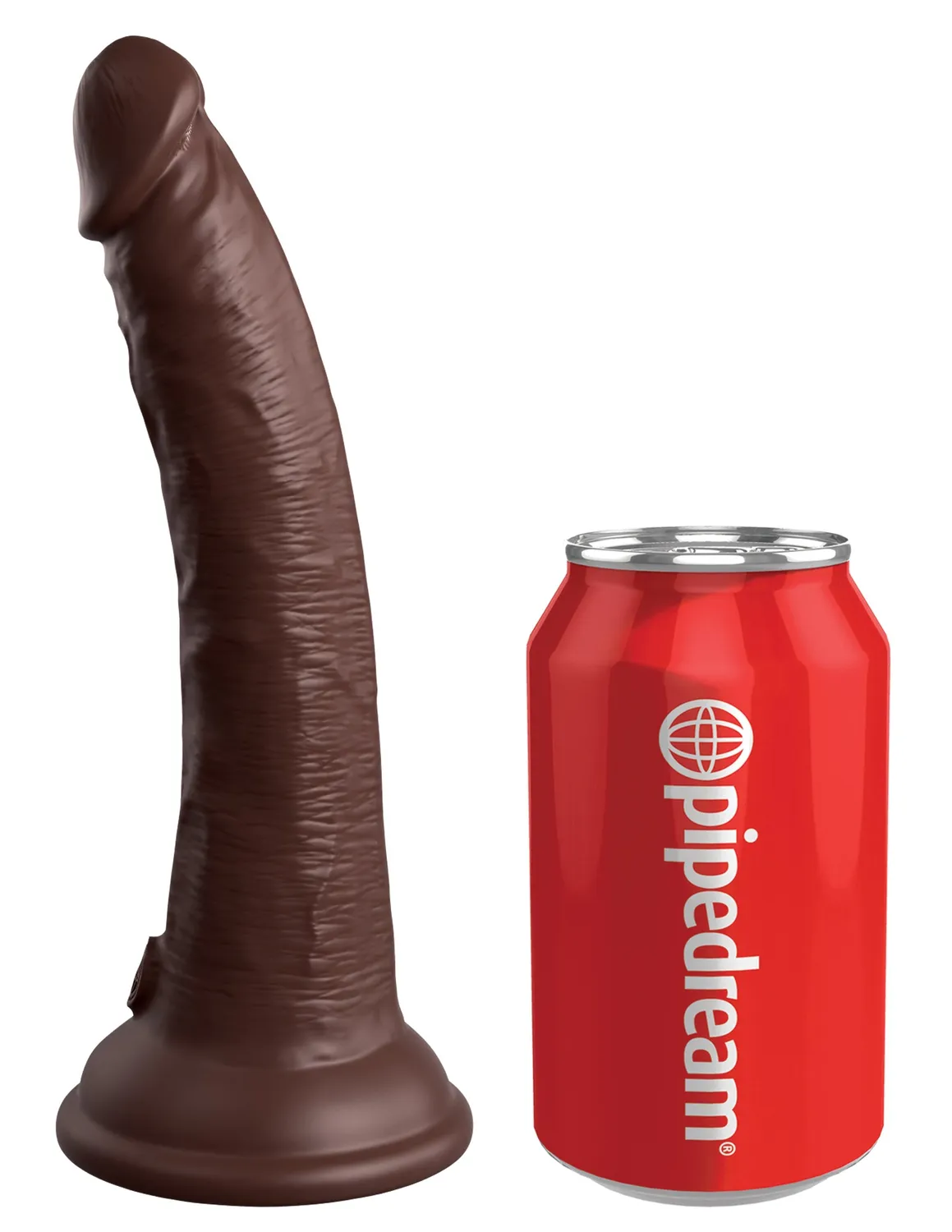Pipedream King Cock Elite 7 inch siliconen dildo dual density