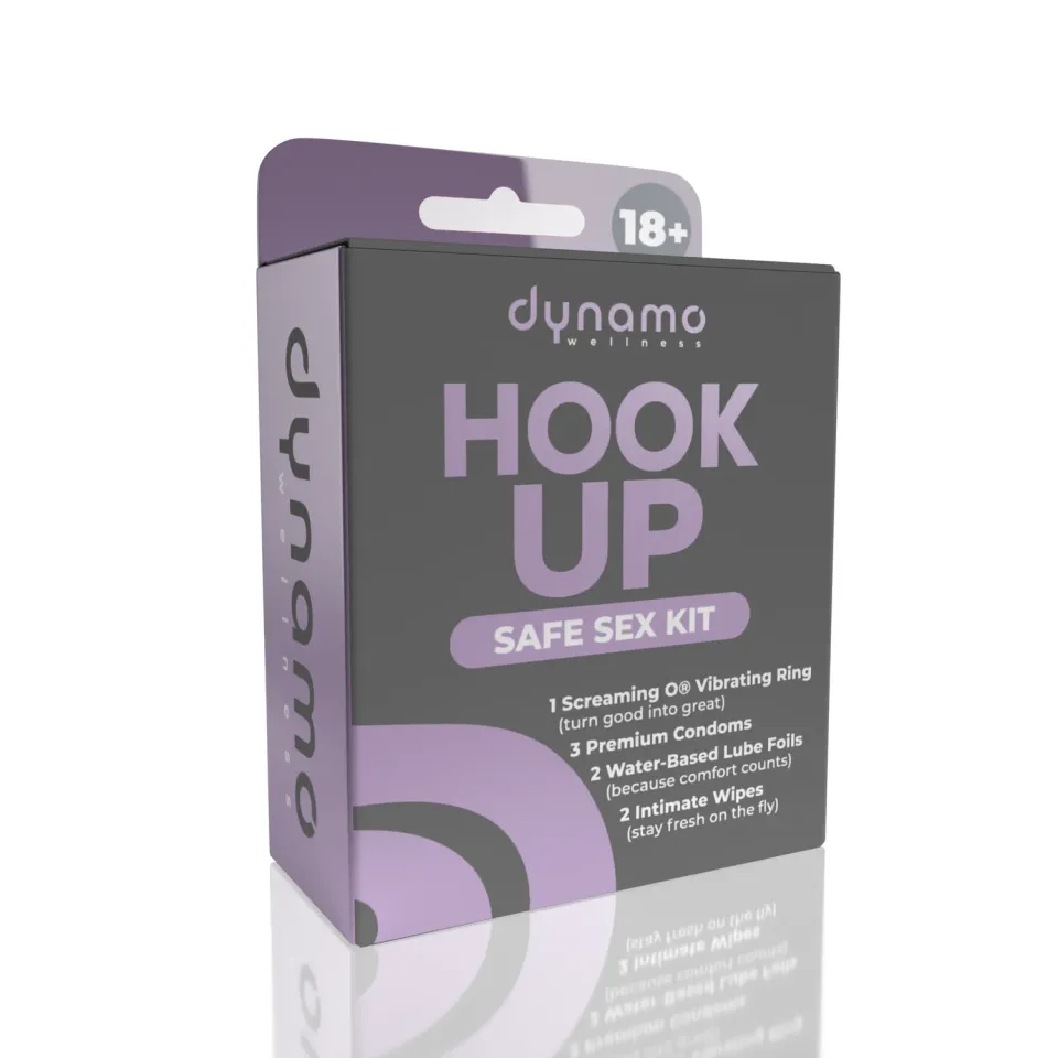 Screaming O Hook Up Intimacy Kit vibrerende ring condooms set