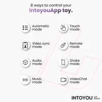 Intoyou NexEgg Motion vibratie-ei roze/turquoise stuwend