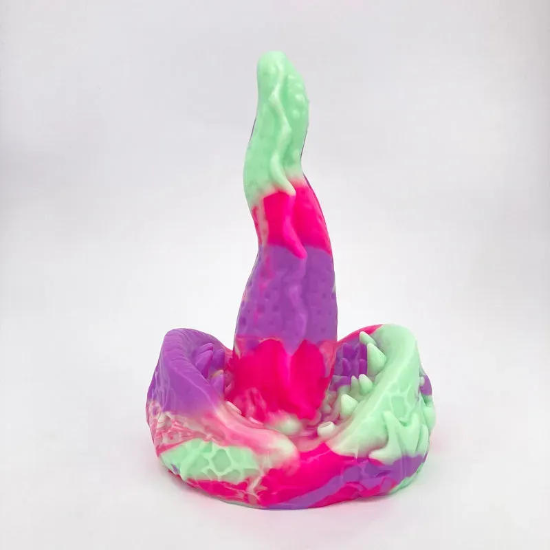 Tentickle Meenus Shell Suit dildo medium stevig siliconen