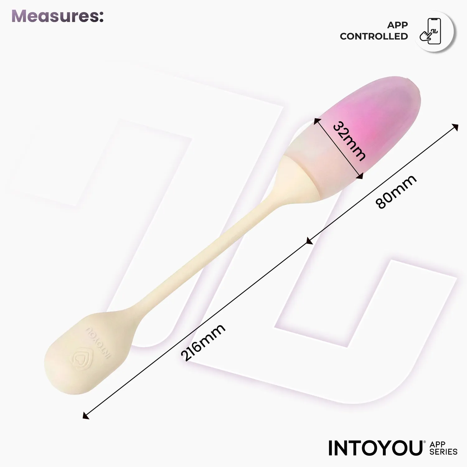 Intoyou NexEgg tril-ei met app beige/roze