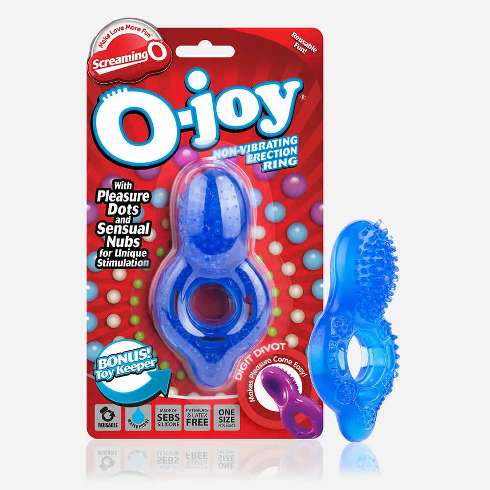 Screaming O O-joy penisring zonder vibratie stretch noppen