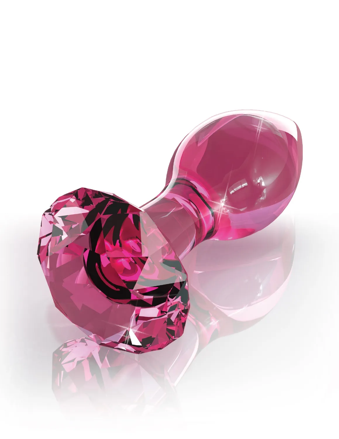 Pipedream Icicles No. 79 roze glazen dildo anaal
