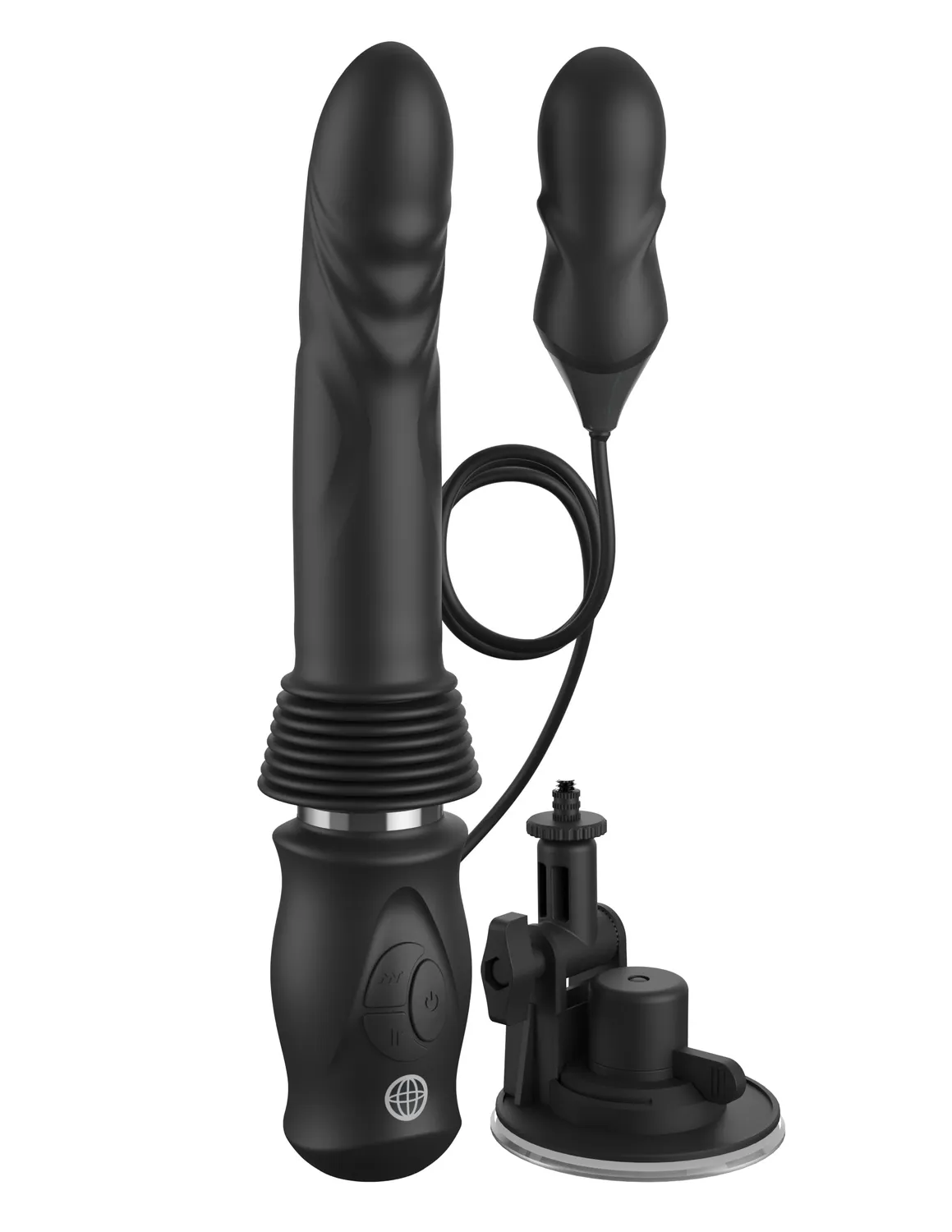 Pipedream Fetish Fantasy Ultimate Silicone Thruster vibrator stotend