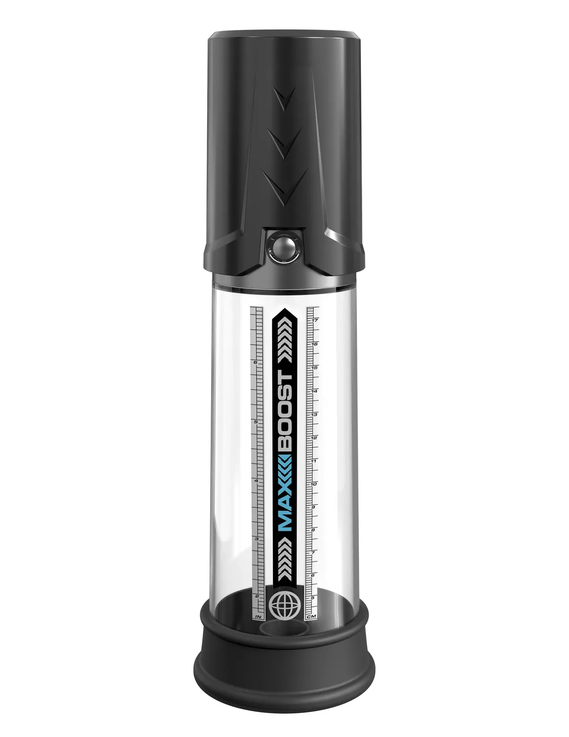 Pipedream Pump Worx Max Boost penispomp zwart transparant