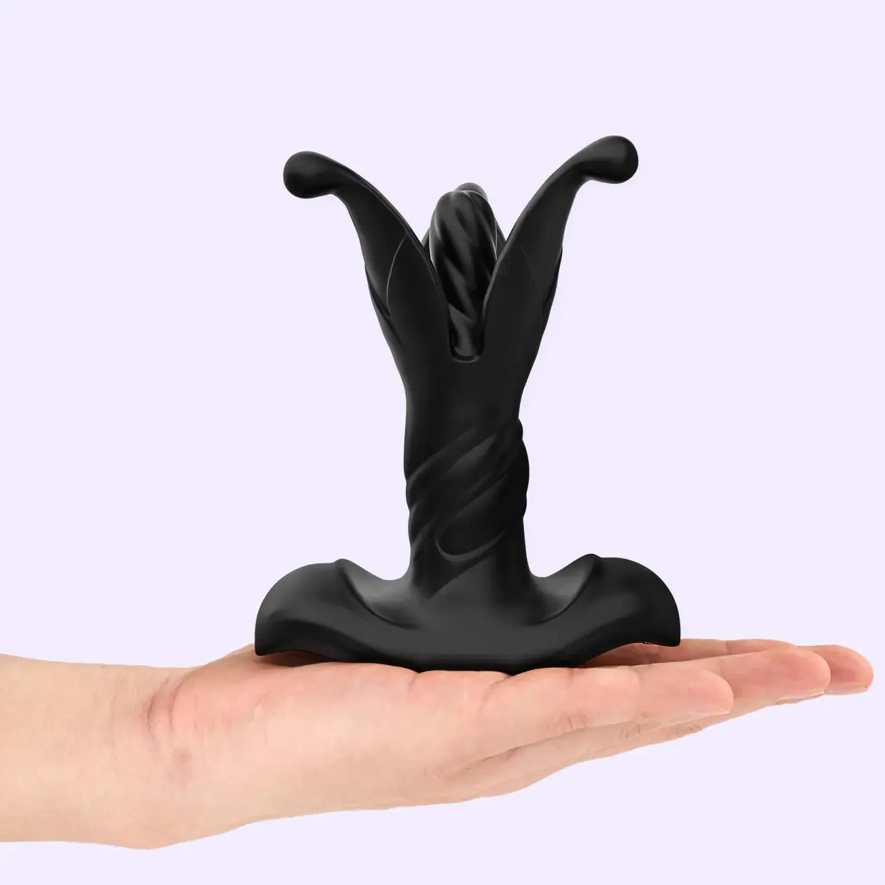 Beisar Perseus vibrerende buttplug met app zwart