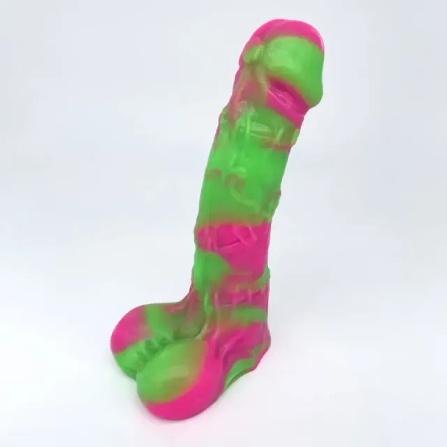 Tentickle Frankie Toxic Sparkle dildo x-small zacht
