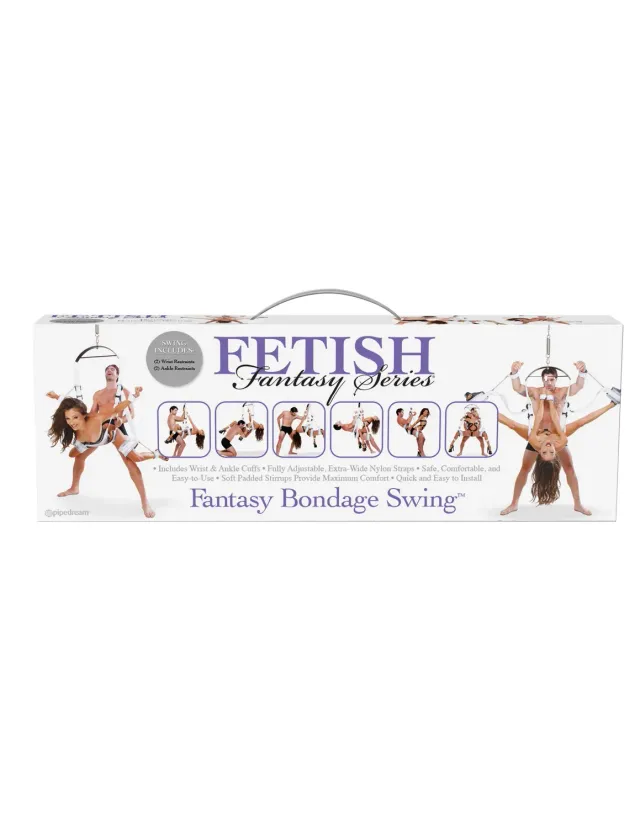 Pipedream Fetish Fantasy Bondage Swing seksschommel wit