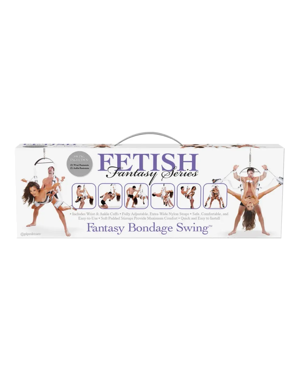Pipedream Fetish Fantasy Bondage Swing seksschommel wit