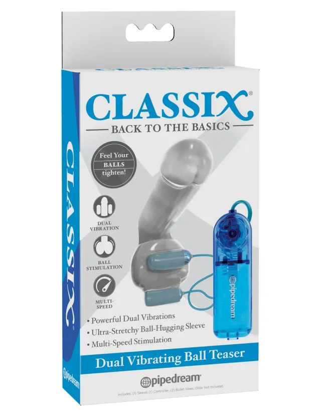Pipedream Classix Dual Vibrating Ball Teaser ballenstimulator