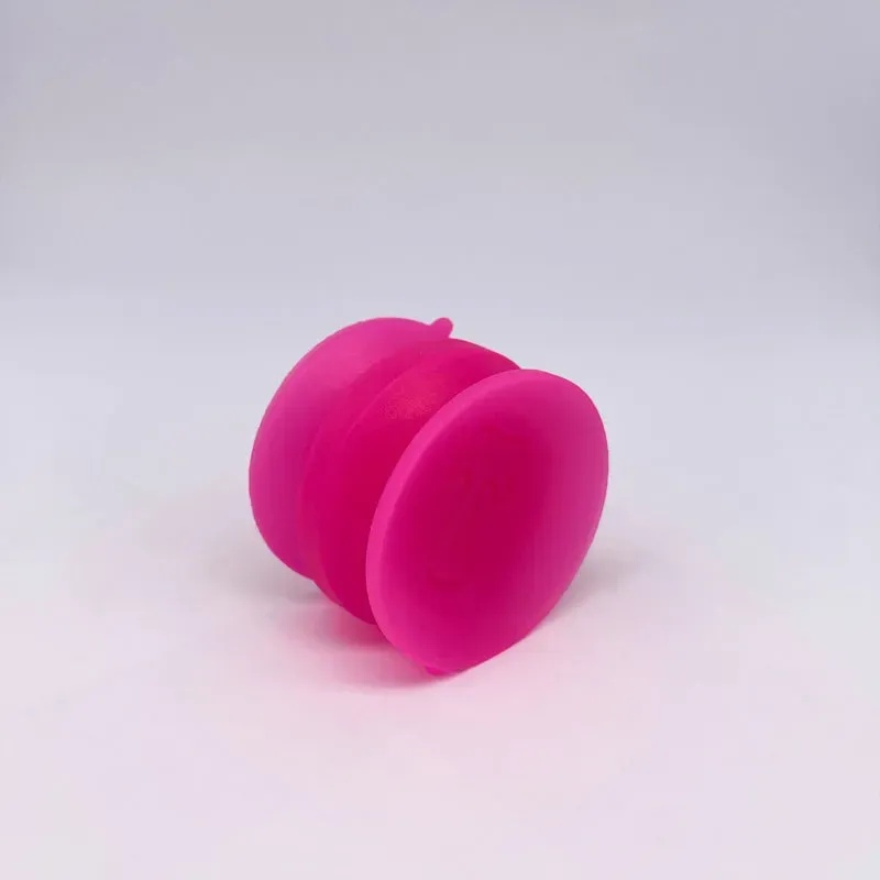 Tentickle UV Pink Sparkle zuignap dubbelzijdig small