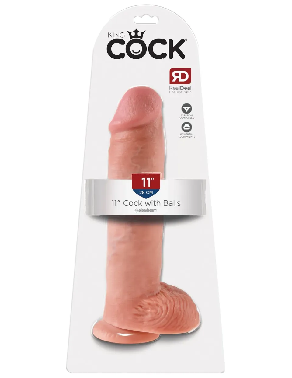 Pipedream King Cock 11 inch realistische dildo met ballen