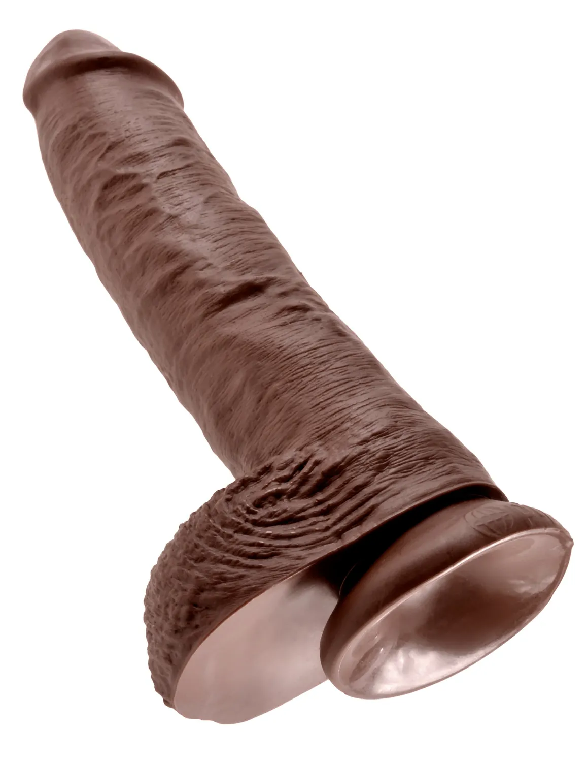 Pipedream King Cock 10 inch dildo bruin realistisch
