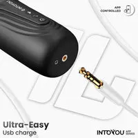 Intoyou Egor Masturbator Stotend Roterend Zwart Turbo