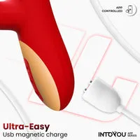 Intoyou Ascen stotende vibrator met app en 3 motors