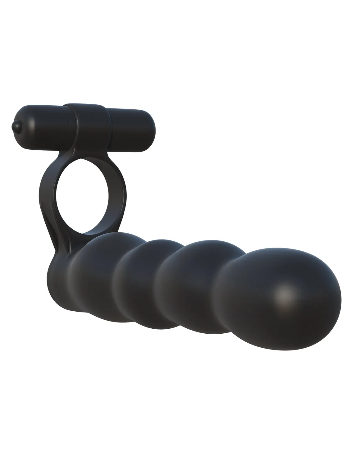 Pipedream Fantasy C-Ringz Posable cockring vibrerend zwart