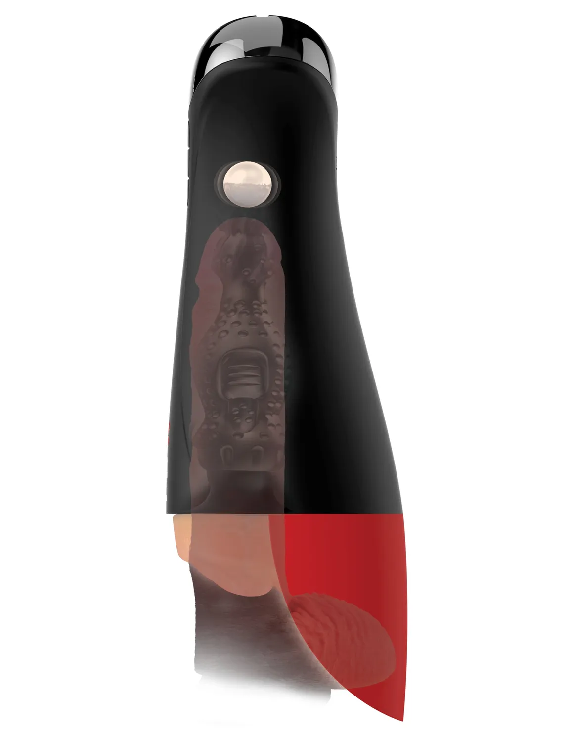 Pipedream PDX Elite Fuck-O-Matic Pro XL vibrerende masturbator zuigend