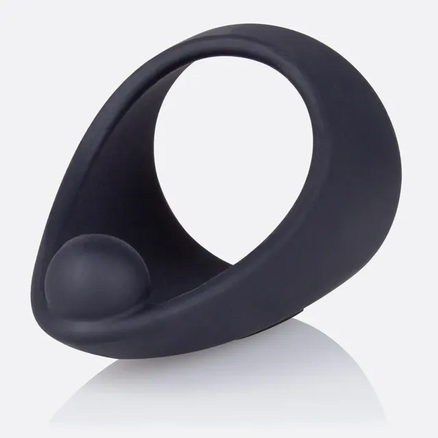 Screaming O SwingO Sling Siliconen Cockring Zwart perineum