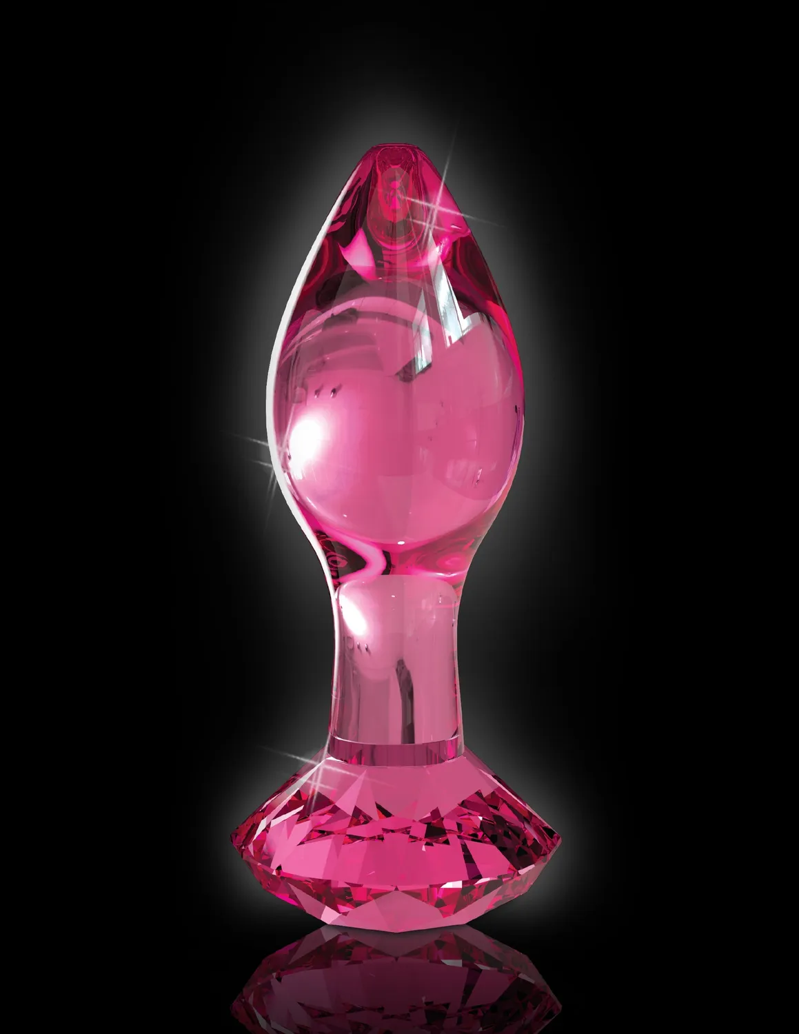 Pipedream Icicles No. 79 roze glazen dildo anaal