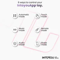 Intoyou Bulby vibro-ei intense pink met app en 10 standen