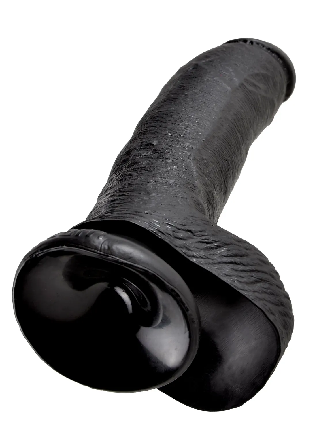 Pipedream King Cock 9 inch realistische dildo zwart met zuignap