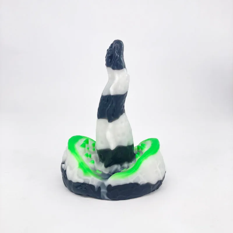 Tentickle Meenus Sandworm UV dildo mini medium paars