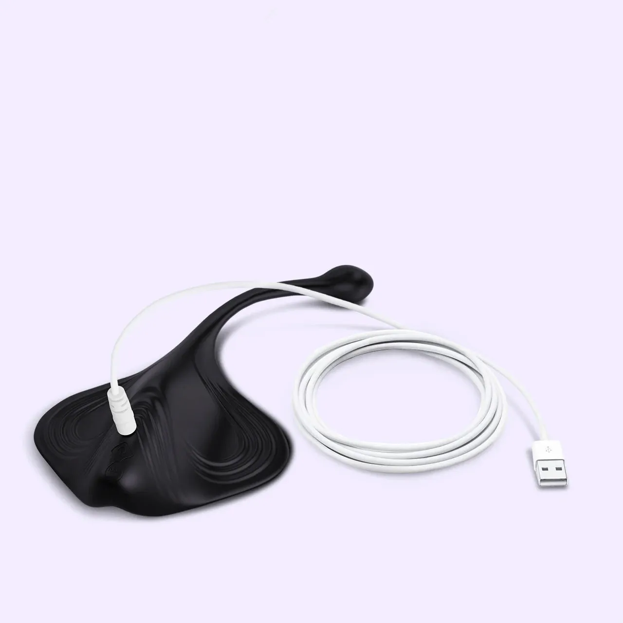 Beisar Manta vibrator zwart flexibele tail met app