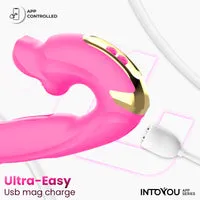 Intoyou Bimby Rabbit Vibrator met App bijtend 3-in-1