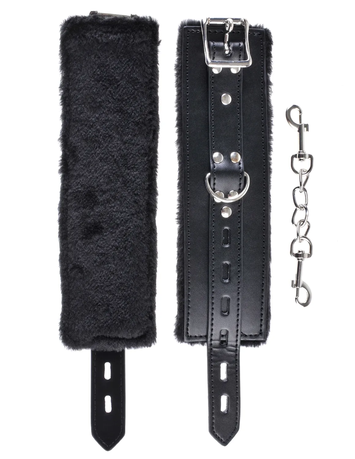 Pipedream Fetish Fantasy Cumfy Cuffs handboeien bont zwart