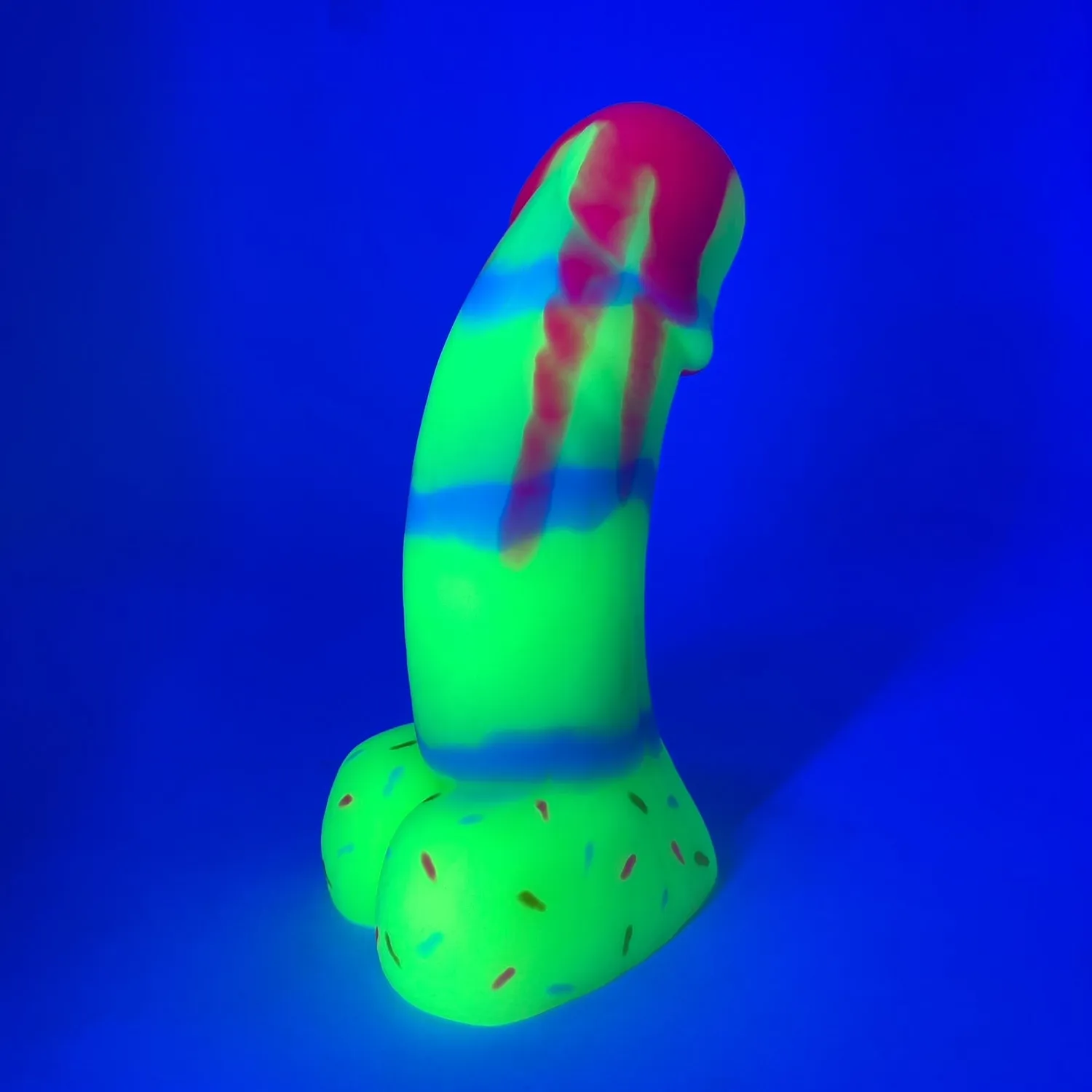 Tentickle Woodsman Cake Drip dildo medium soft pan pride
