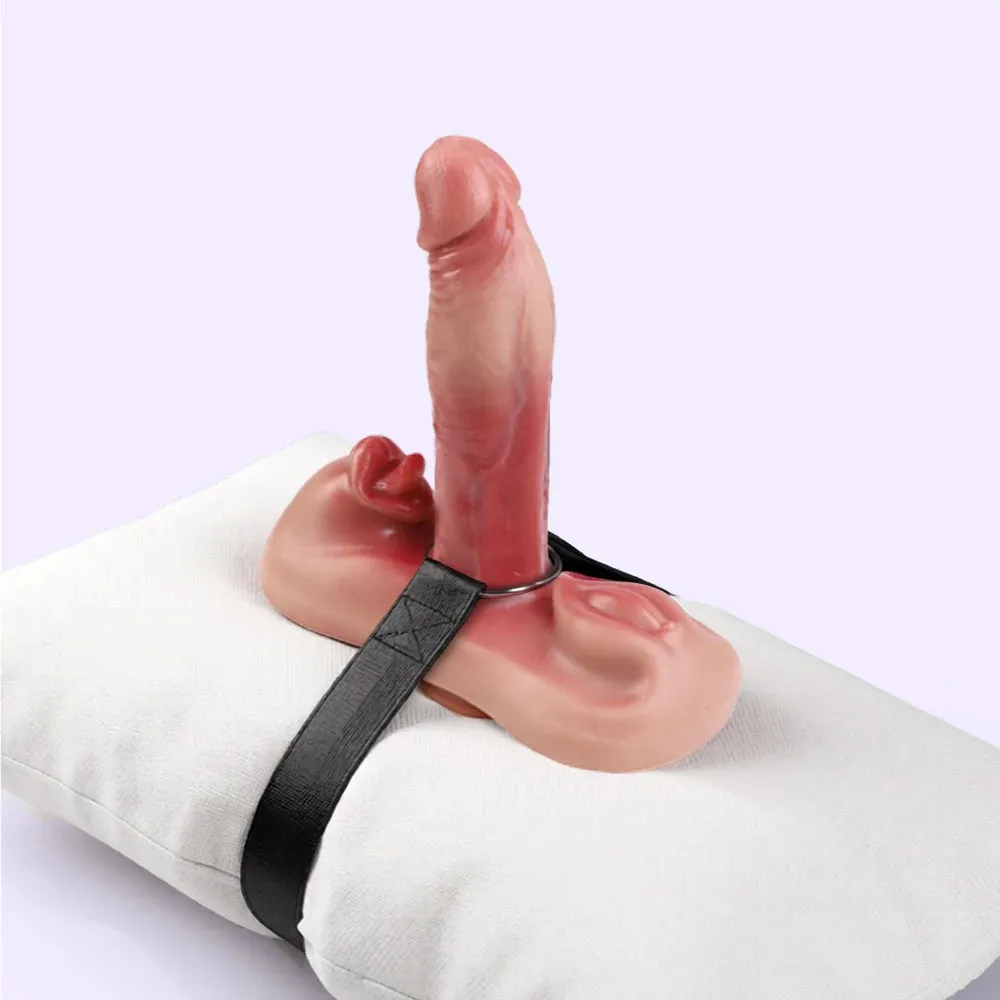 Beisar Dynamo oprijdildo rosy beige met zuignap