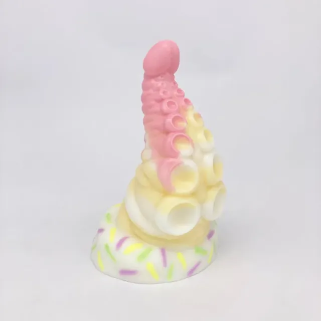 Tentickle Tenton Cake Drip dildo small medium siliconen