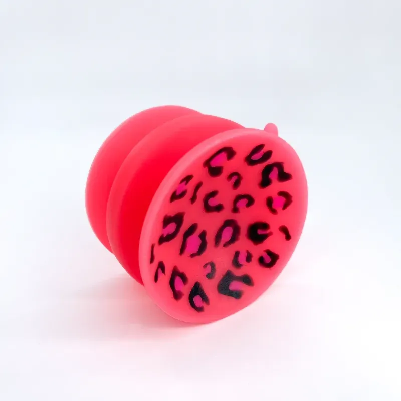 Tentickle Jem Leopard dubbele zuignap medium glow