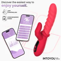Intoyou Tingly vibrator met vingerbeweging en app