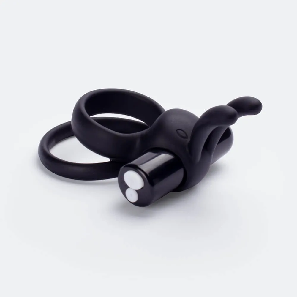 Screaming O Charged Ohare XL vibrerende cockring zwart oplaadbaar