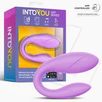 Intoyou Couples Toy koppelsvibrator lavendel met app