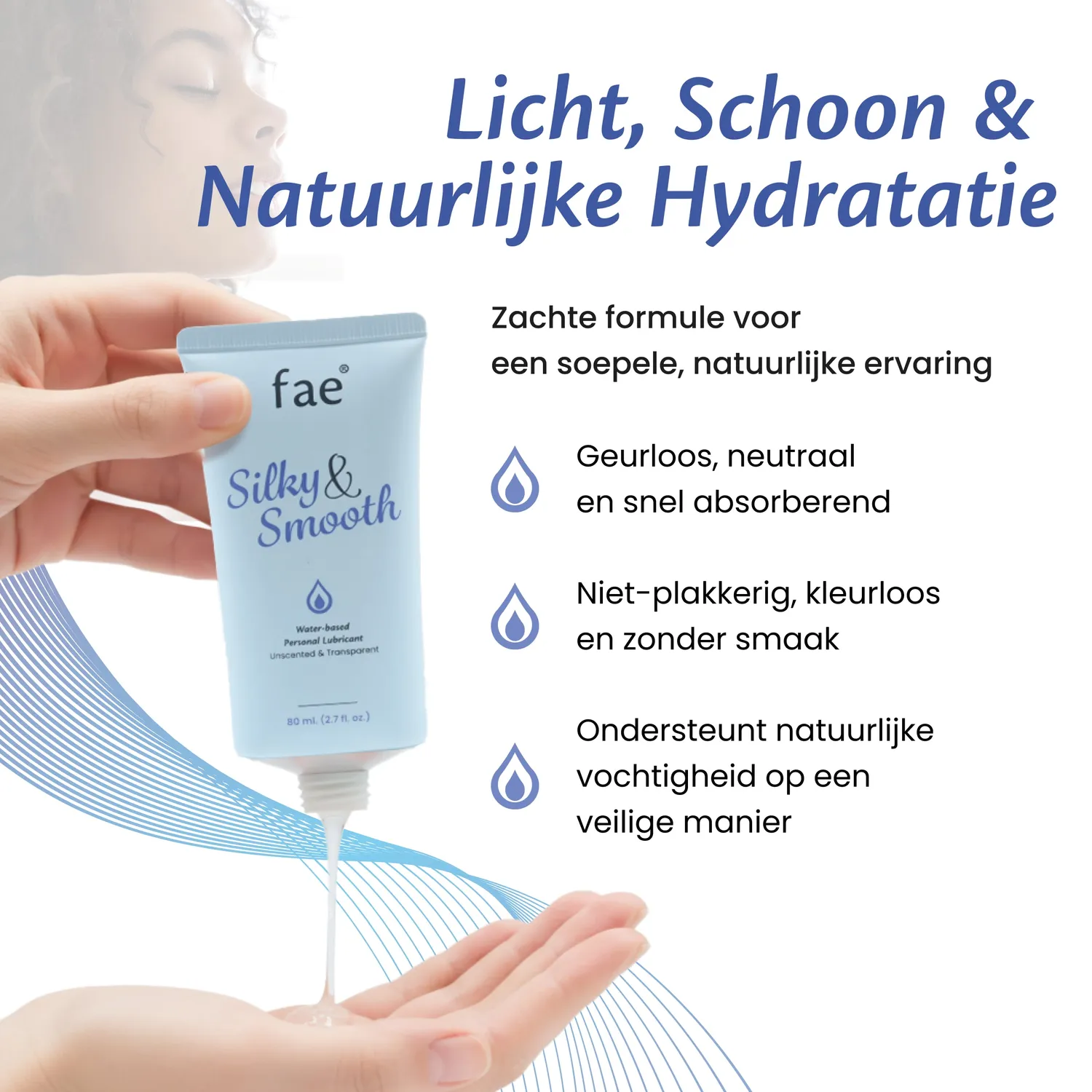 Fae Waterbased glijmiddel op waterbasis 80 ml zacht